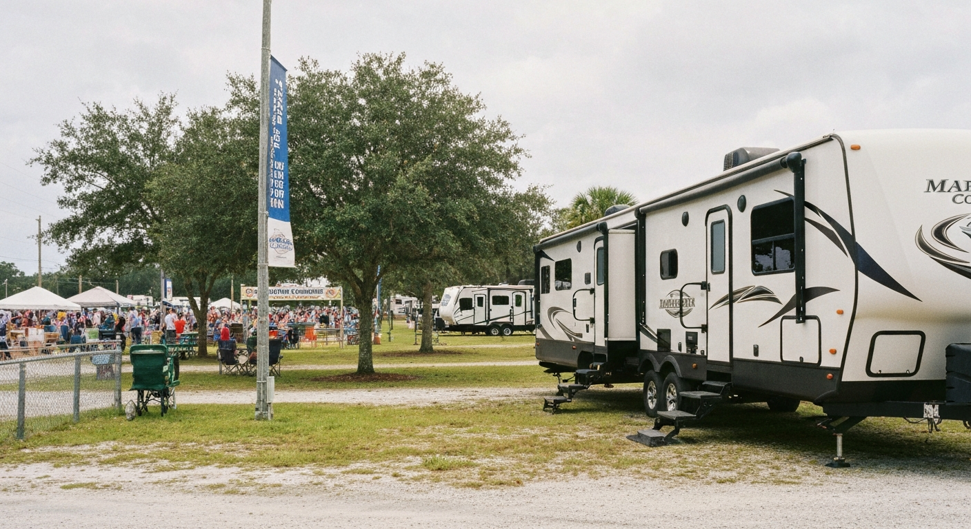 RV rental for Marion County Fair near Belleview